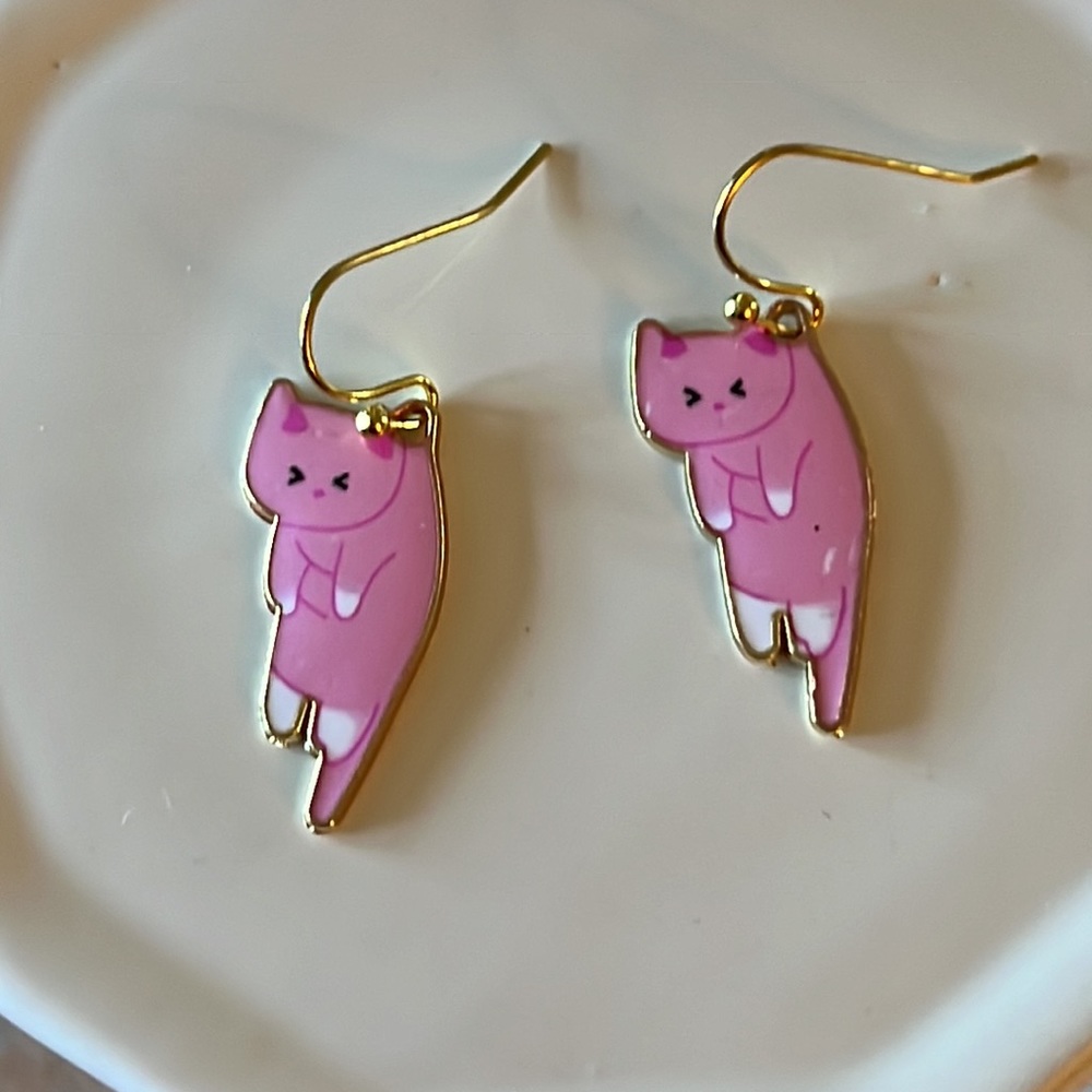 Cat Earrings